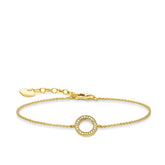 Thomas Sabo Sterling Silver Glam & Soul Armband Kreis - A1652-414-14-L19V